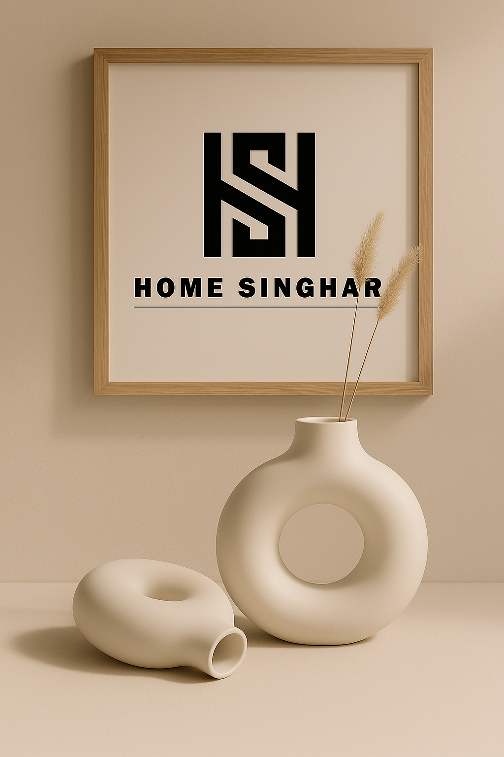 Modern Nordic Style Donut Vase
