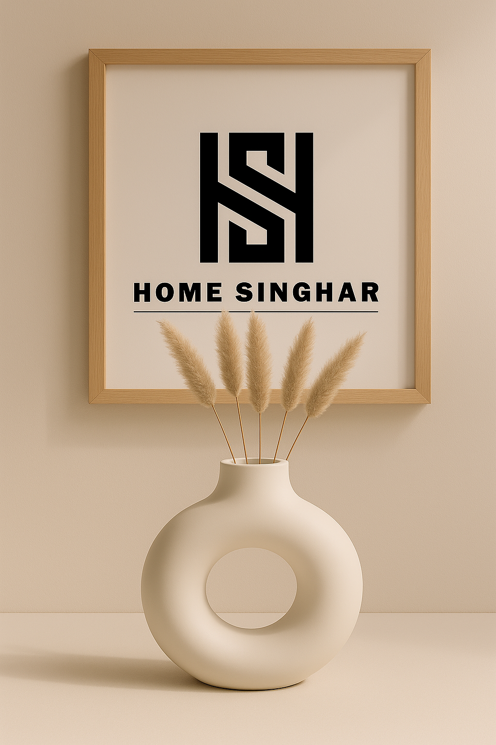 Modern Nordic Style Donut Vase