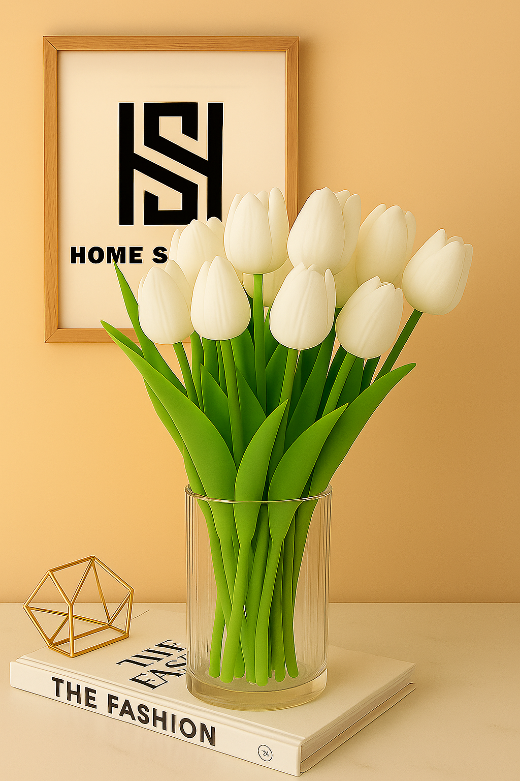 5 PCS Artificial Touch Feel Tulip Flowers