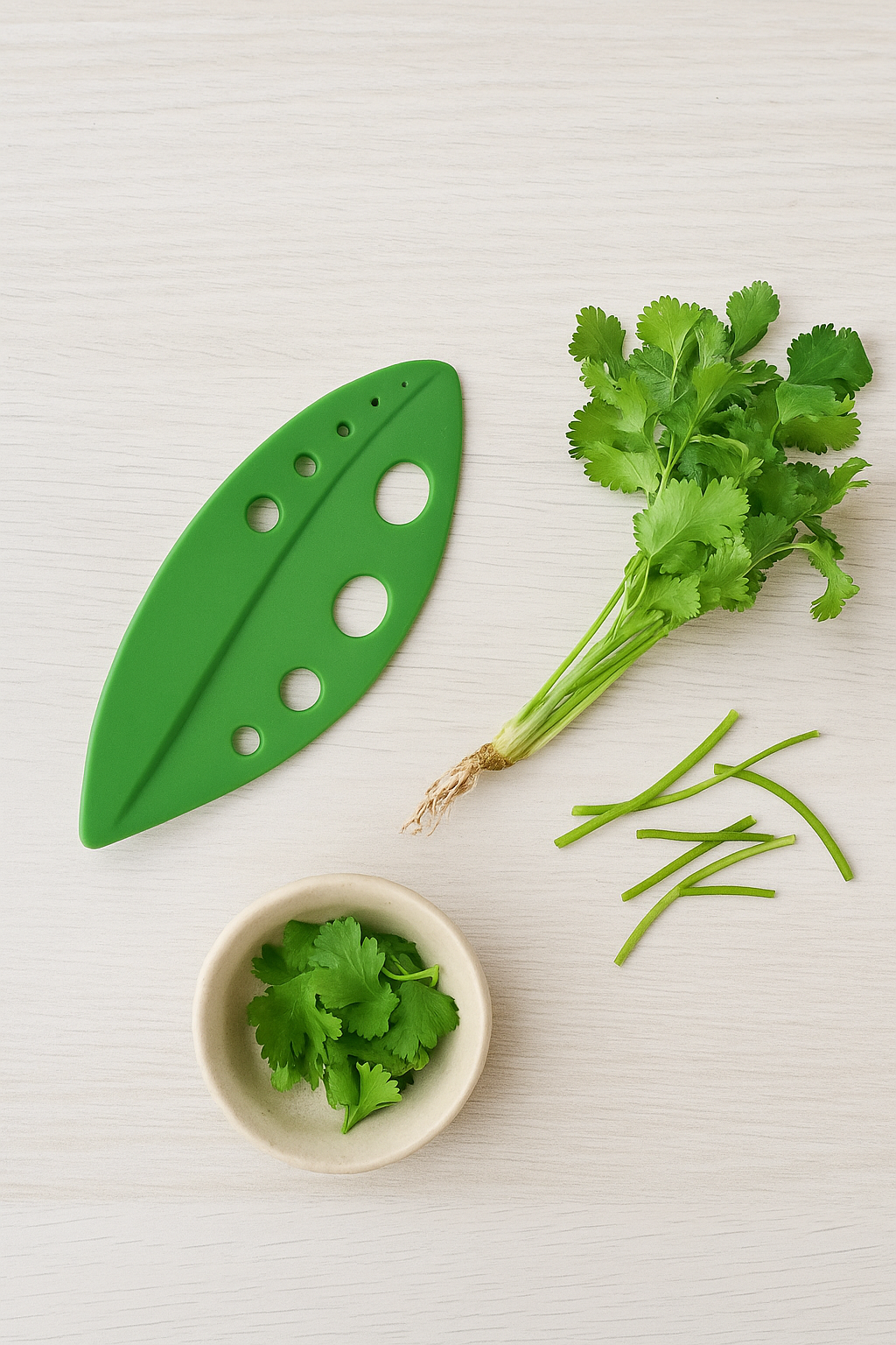 1pc Leaf Stripper, Kitchen Vegetable Leaf Stripper