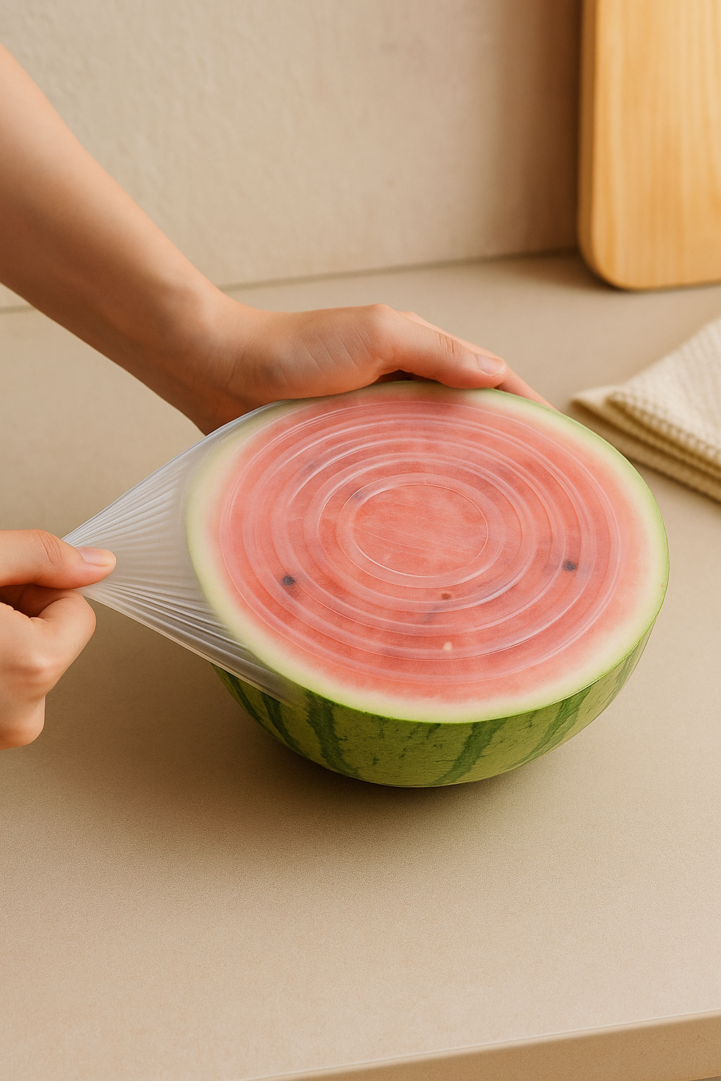 6pcs Silicon Stretch Lids for Kitchen