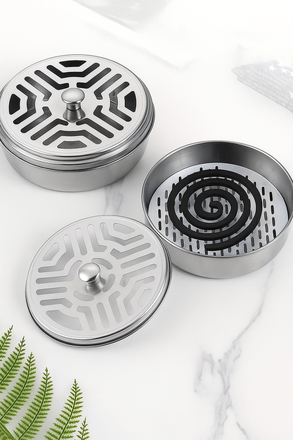 Stainless Steel Mosquito Coil Holder