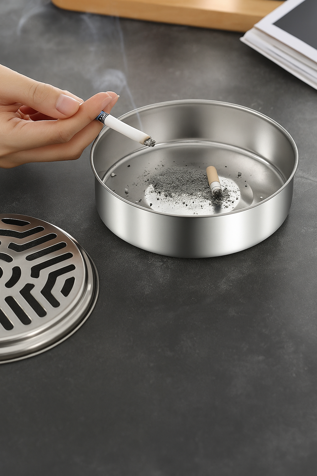 Stainless Steel Mosquito Coil Holder