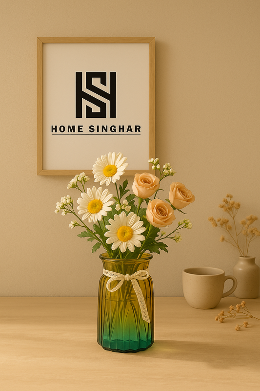 1pc Glass Vase for Flowers